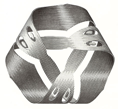 Möbius strip M C Escher